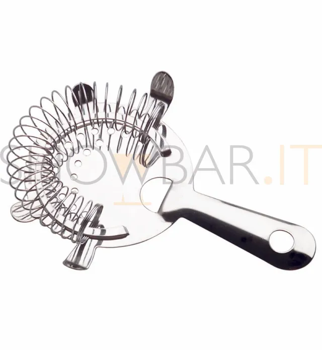 Showbar strainer colino cocktail 4 alette acciaio