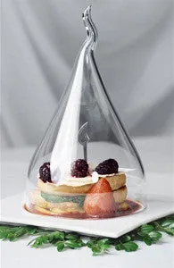 Cocktail Ceremony Cloche Cupola Vetro 20 cm Presentazione