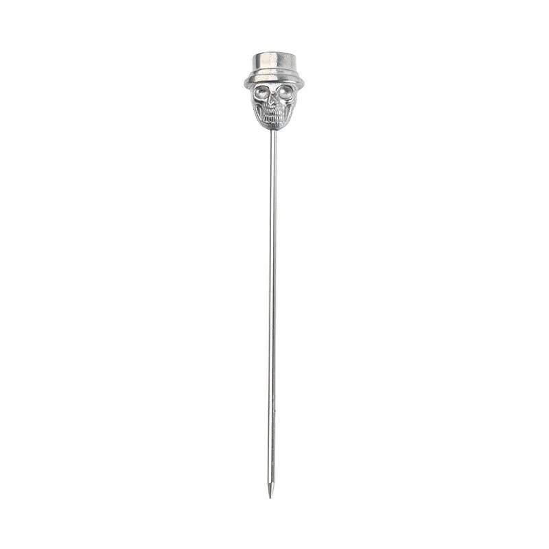 Cocktail Ceremony Skull picks acciaio set 10 pezzi 11 cm