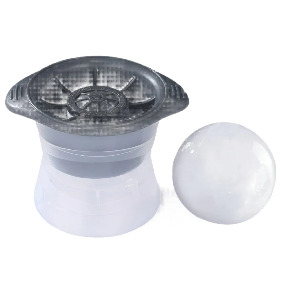 Cocktail Ceremony Sphere stampo ghiaccio silicone sfere 60 mm blu