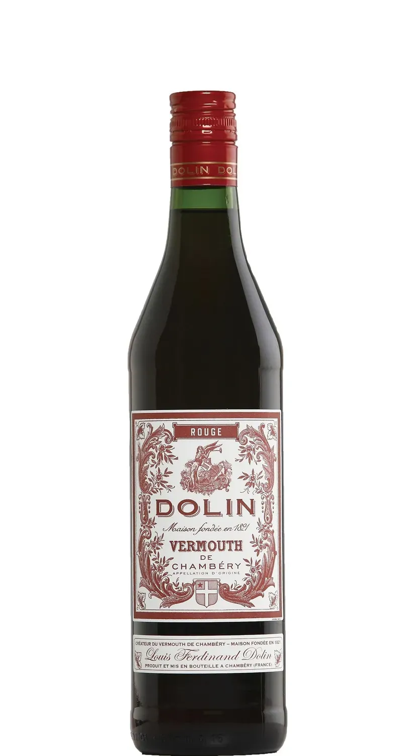 Dolin Rouge vermouth de Chambéry rosso erbe alpine