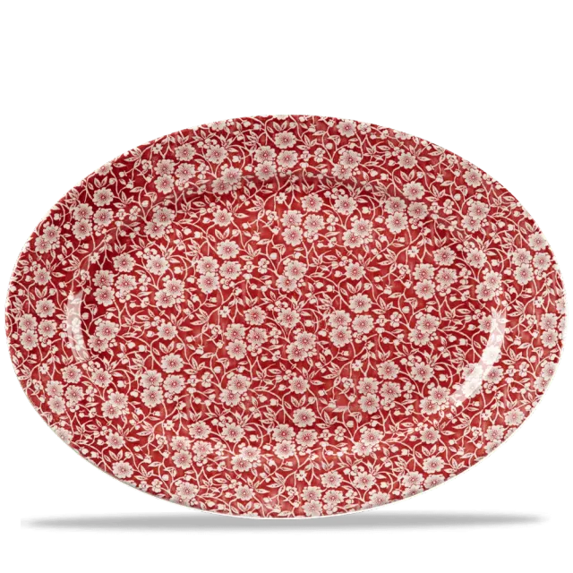 Churchill Vintage Prints Victorian Calico piatto ovale 36,5 cm 6 pezzi