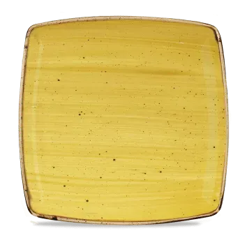 Churchill Stonecast Senape Piatto Quadrato 26,8 cm 6 pz