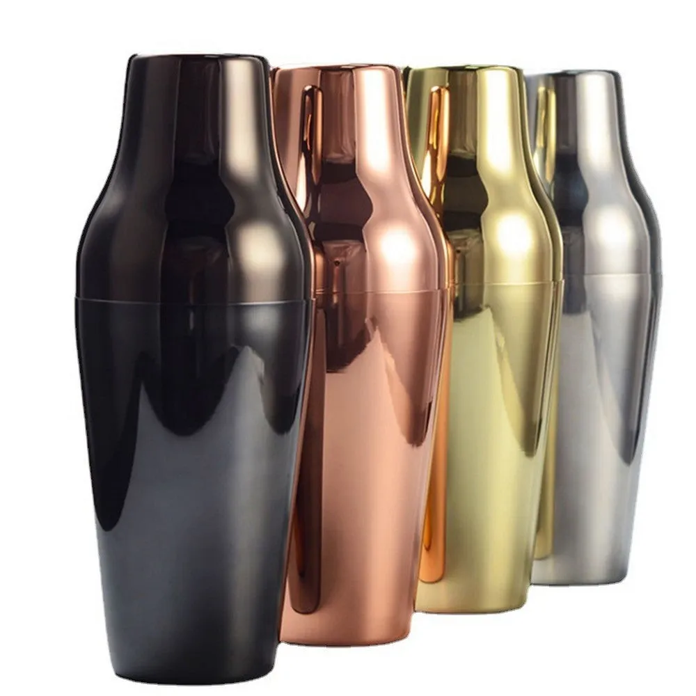Cocktail Ceremony shaker parigino francese 600 ml argento acciaio