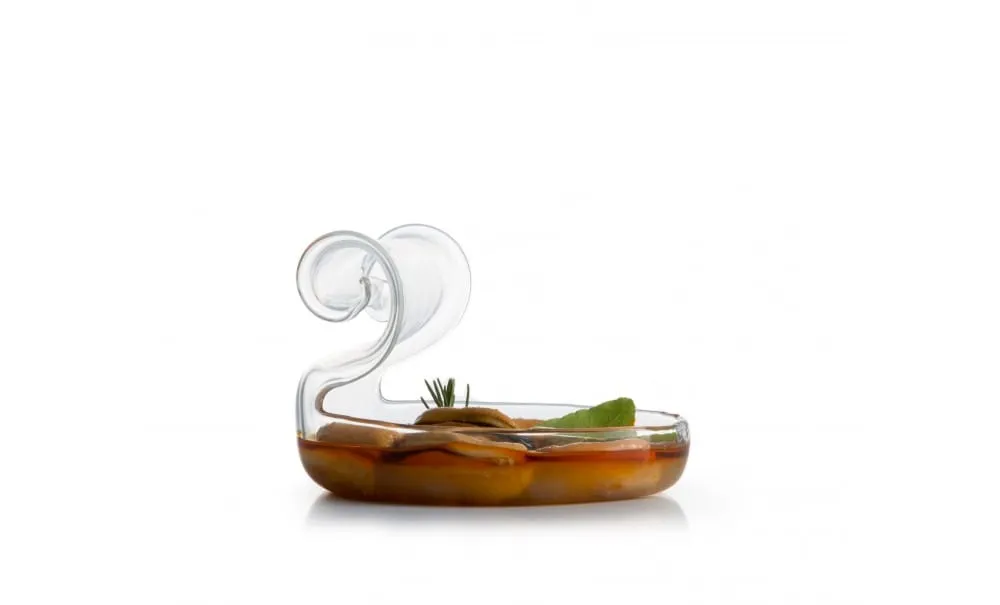 Showbar Lattina Ovale lattina vetro 150 ml borosilicato