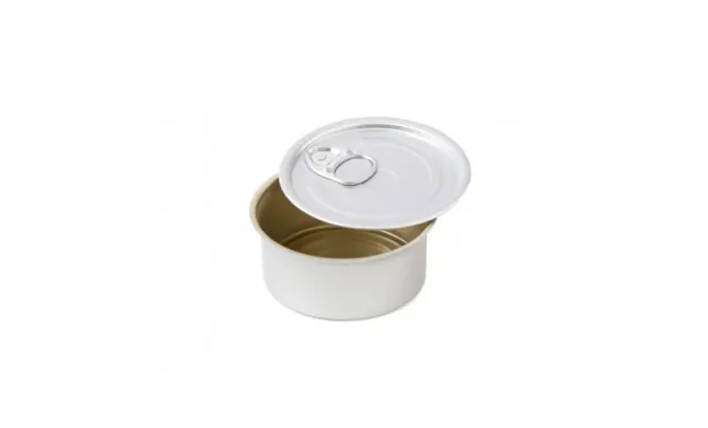Showbar Lattina Alluminio Rotonda 80 ml 10 pezzi con coperchio