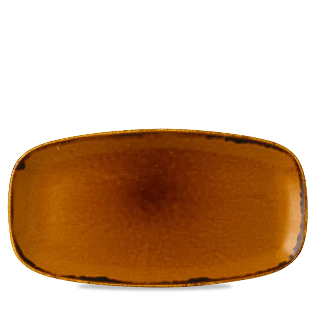 Churchill Harvest Brown piatto oblungo 35,5x18,9cm 6 pezzi