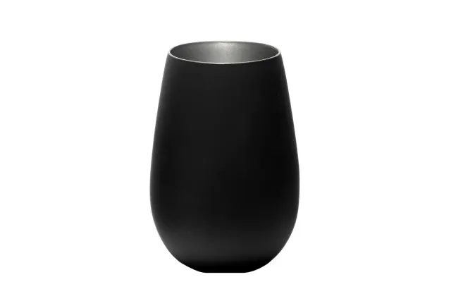 Stolzle Olympic Black Silver tumbler acqua 6 pezzi