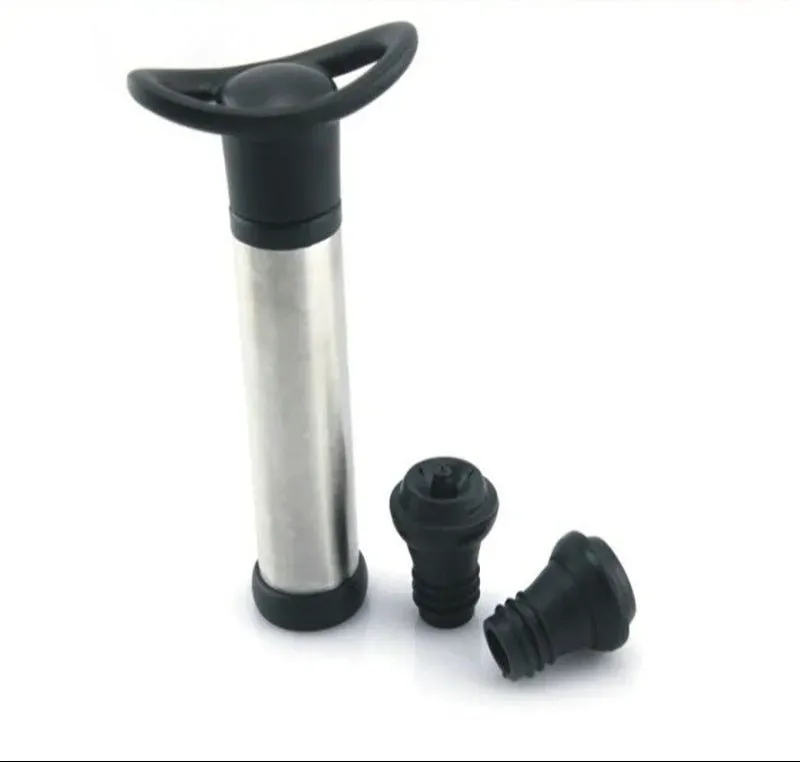Cocktail Ceremony Wine Pump pompa vino 1 pompa 2 tappi