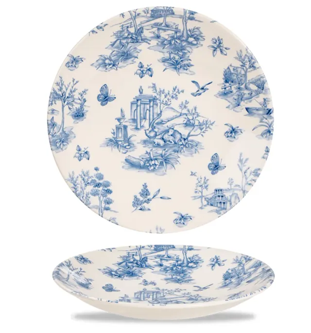 Showbar Vintage Prints Toile Piatto Fondo 25 cm 6 Pezzi