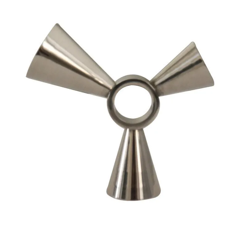Cocktail Ceremony Ring jigger acciaio inox con anello