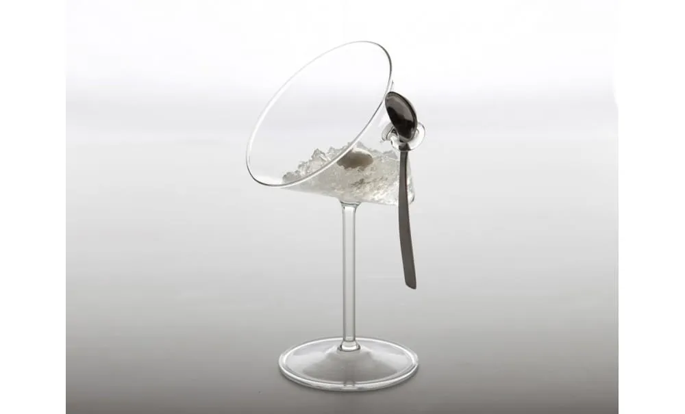 Showbar Dry coppa martini vetro 60 ml con anello