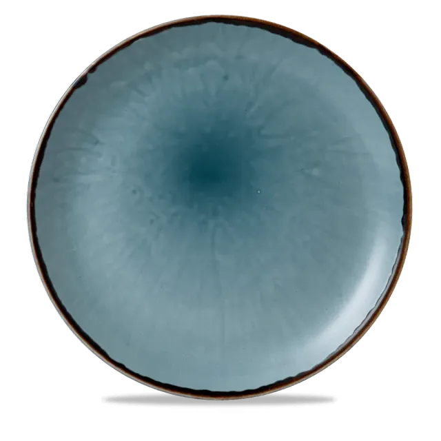 Showbar Harvest Blue piatto coupe porcellana 28,8 cm 6 pezzi