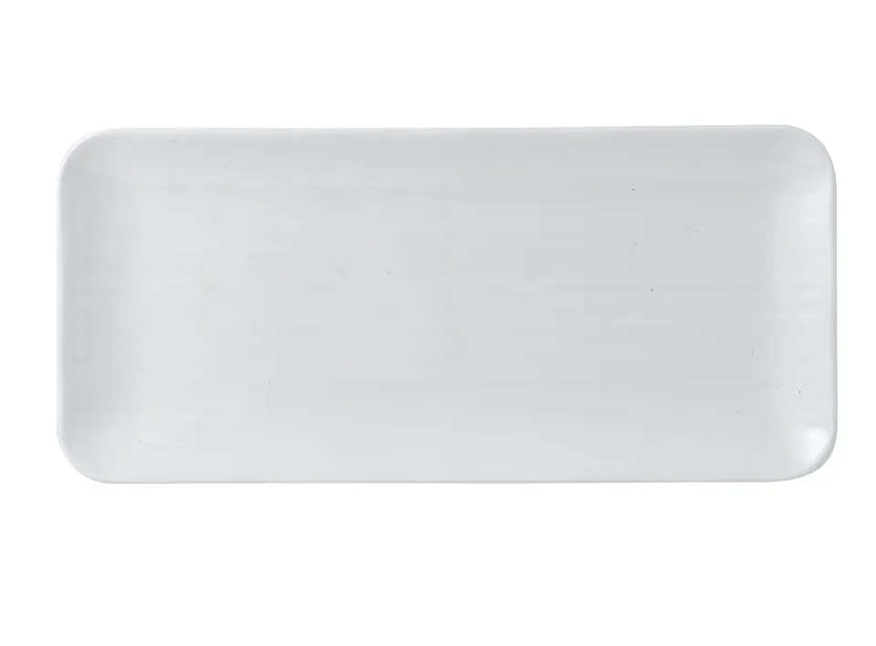 Dudson White Organic piatto rettangolare 34,6x15,6 cm 6 pz