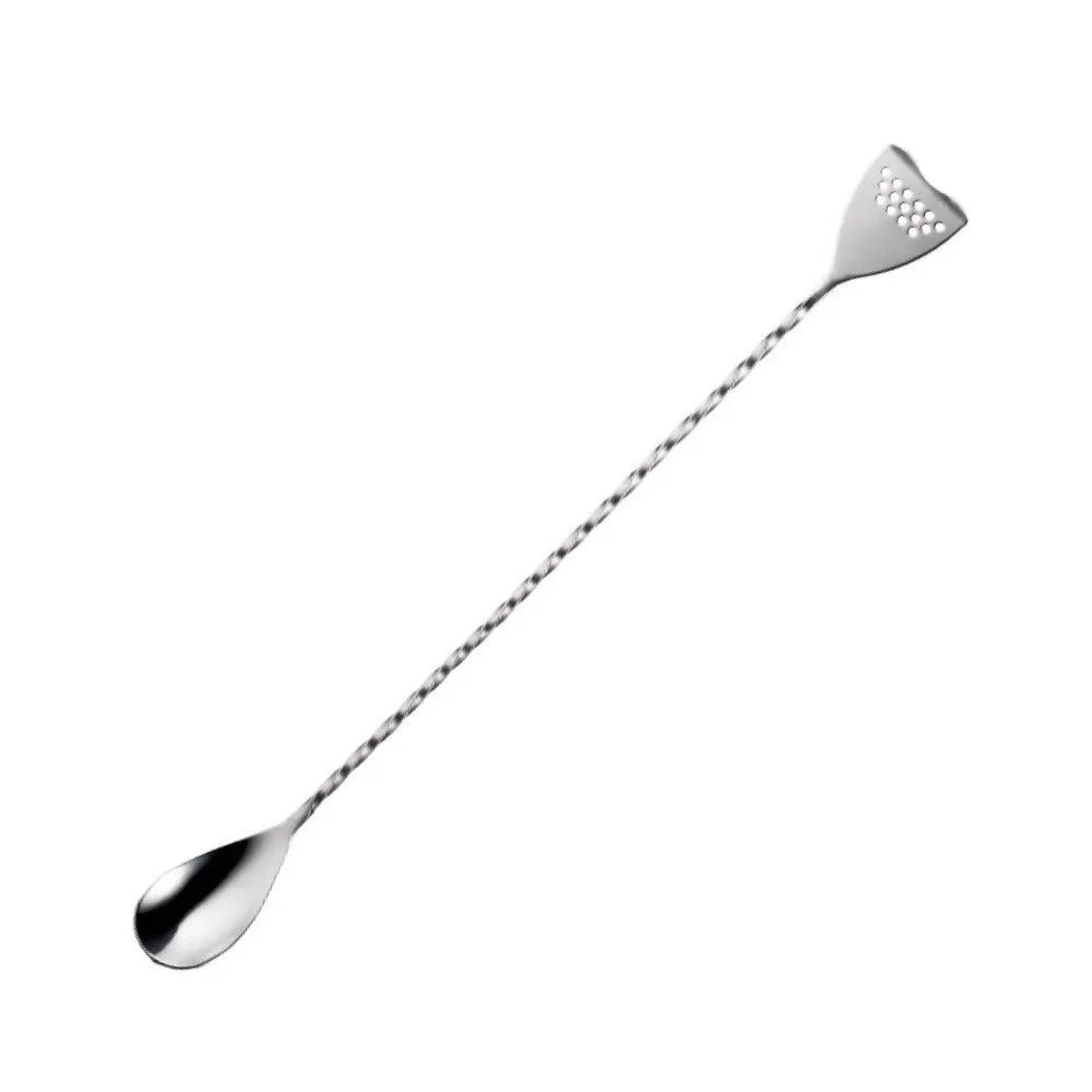 Cocktail Ceremony Birdy bar spoon strainer 40 cm argento