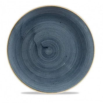 Churchill Stonecast Blueberry piatto piano 28,8 cm 6 pezzi puntinato
