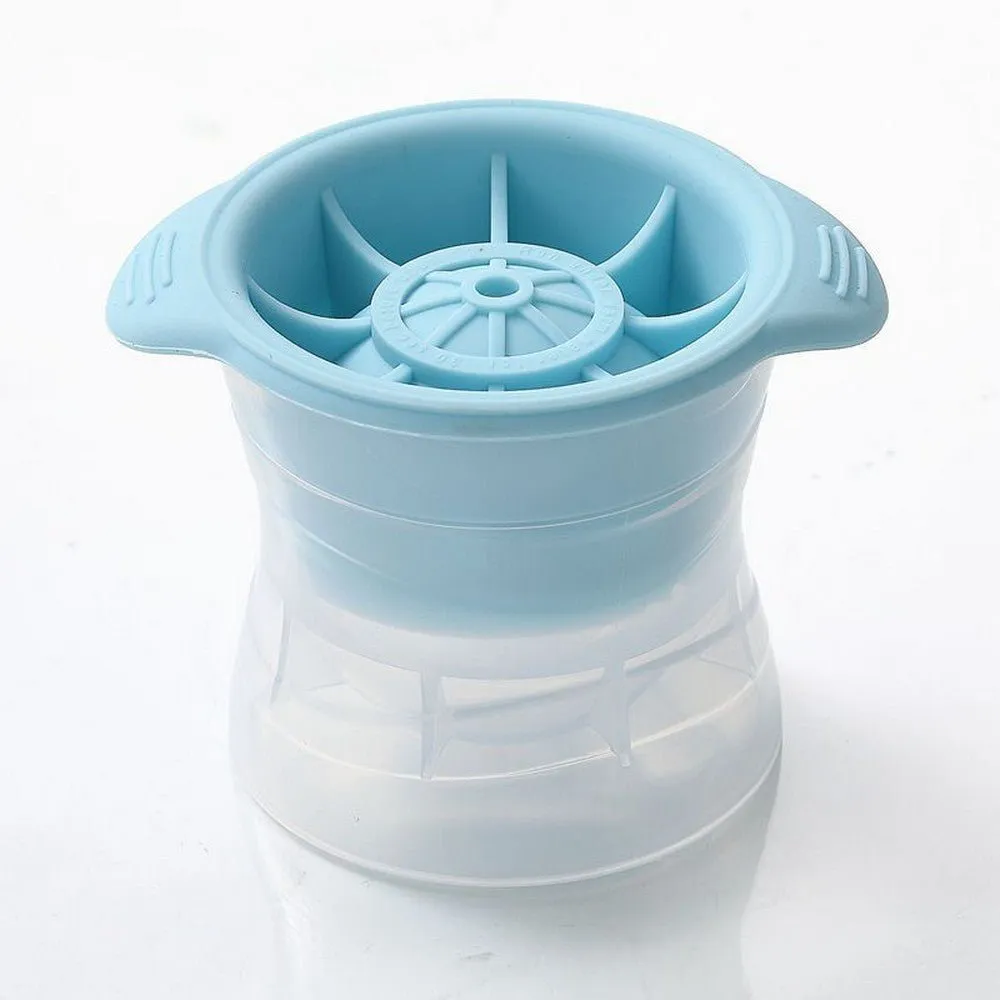 Cocktail Ceremony Sphere stampo ghiaccio silicone sfere 60 mm blu