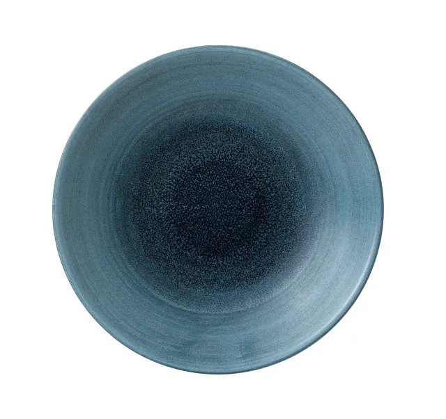 Showbar Aqueous Piatto Deep Coupe 25,5 cm 6 Pezzi Porcellana