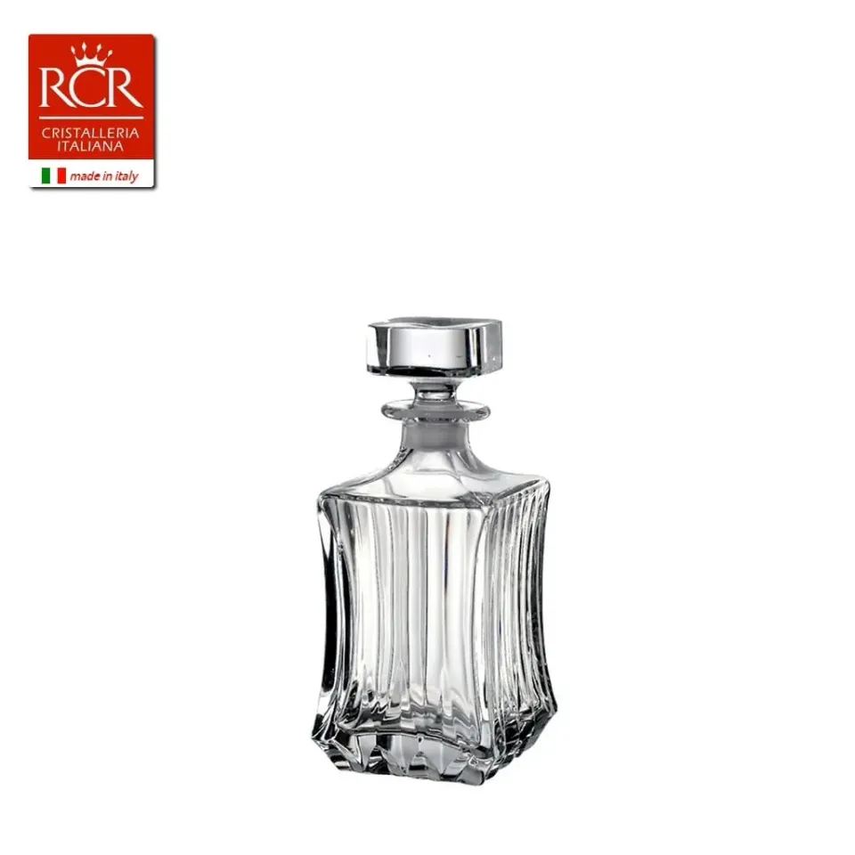 RCR Adagio Decanter Whisky 75 cl Quadrato