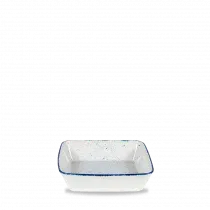 Showbar Stonecast teglia quadrata 25x25 cm blu indaco