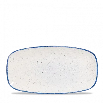 Churchill Stonecast Hints Indigo Blue vassoio 35,5 cm 6 pezzi