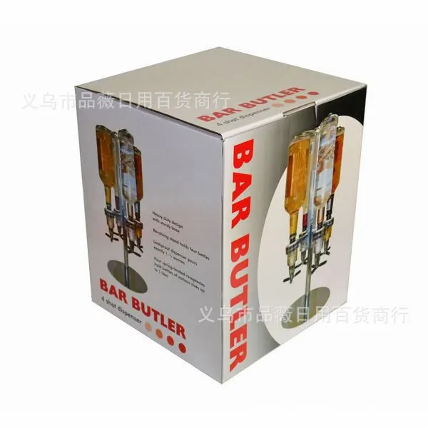 Cocktail Ceremony rack 4 versatori dosatori 25ml auto-pour