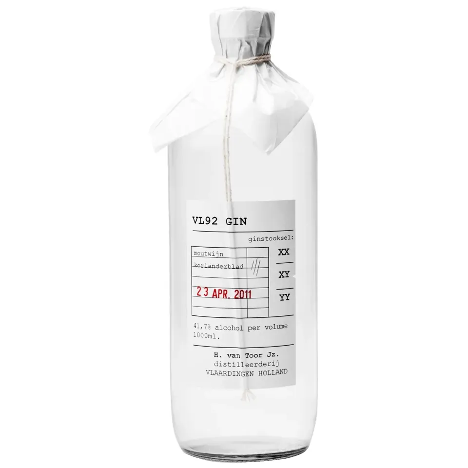 VL 92 Gin Bottiglia 70 cl Distillato Secco Aromatico
