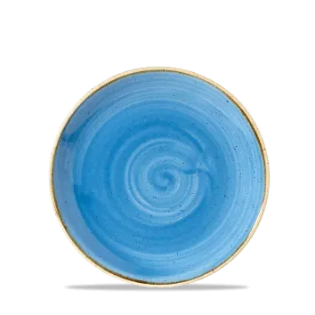 Showbar Stonecast Blu Puntinato Piatto Piano 16,5cm 6 Pezzi