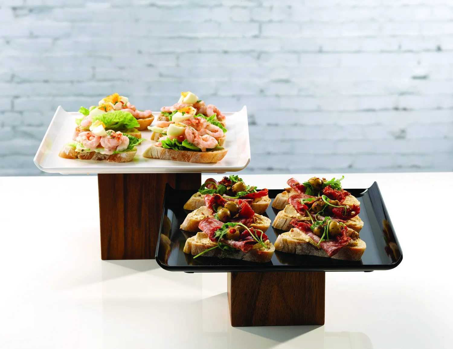 Showbar Cube Large portacondimenti legno 18x18x20 cm