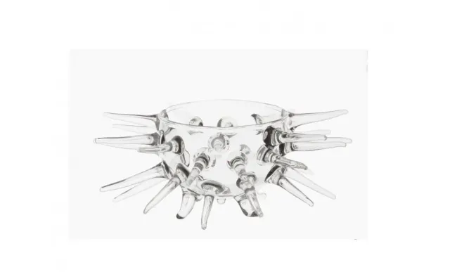 Barchef Riccio di Mare Piatto 17 cm 125 ml Nero
