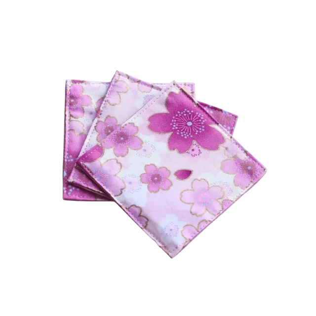 Cocktail Ceremony Pink Cherry Blossom sottobicchiere tessuto 9x9 cm