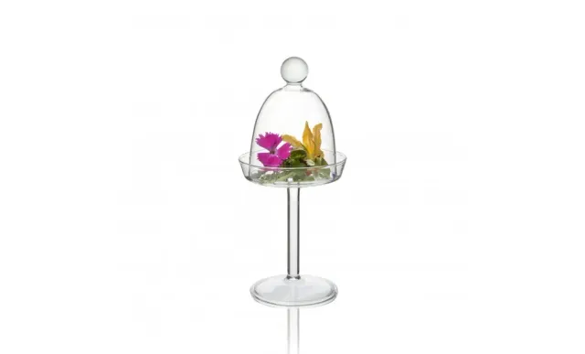 Showbar Mini Campana affumicatura 8x17 cm con piatto