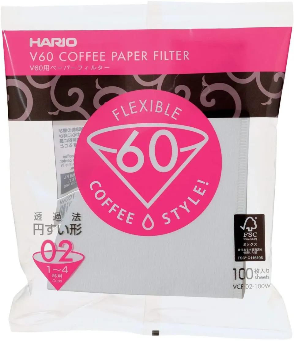 Hario V60 filtri carta bianchi 02