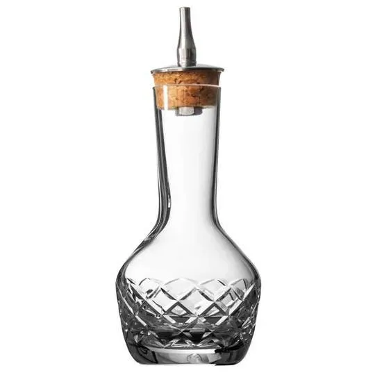 Urban Bar bottiglia bitters cristallo 9cl taglio diamante