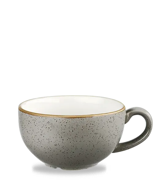 Showbar Stonecast Grigio Puntinato tazza cappuccino 22,7 cl 6 pezzi