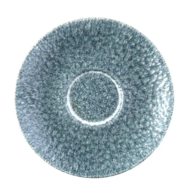 Showbar Studio Prints Raku Topaz Blue Piattino 15,6 cm 6 pz