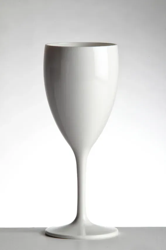 Showbar calice vino policarbonato bianco 34 cl 24 pz