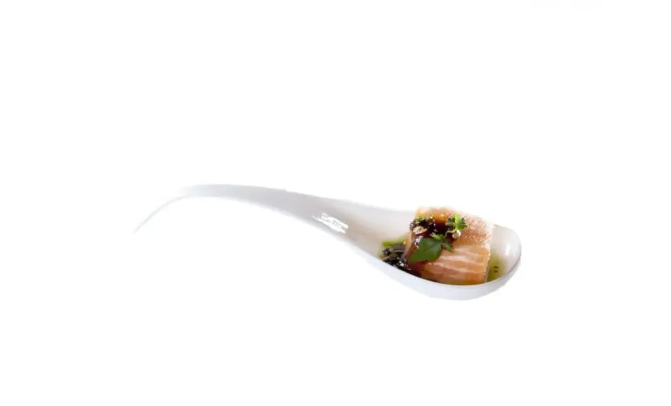 Showbar Sphera Cucchiaio Degustazione 12cm 200 Pezzi Nero