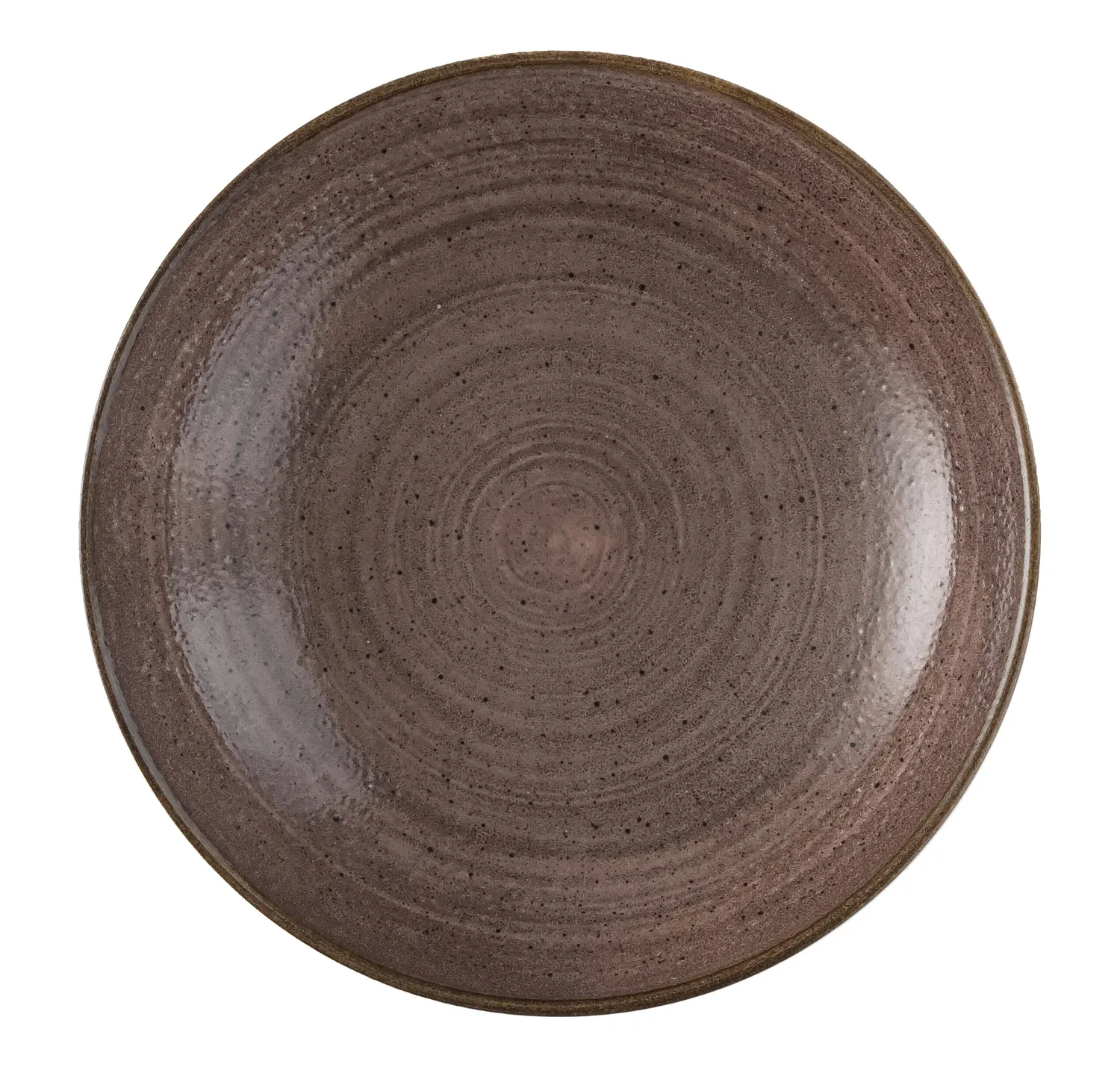 Stonecast Raw Brown piatto fondo 24,8cm 6 pezzi smaltato