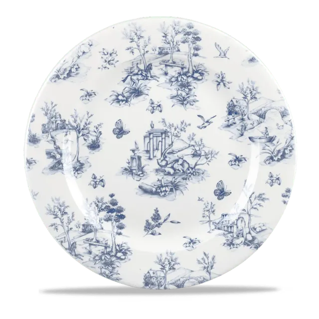 Churchill Vintage Prints Toile Piatto 30,5 cm 6 pz porcellana