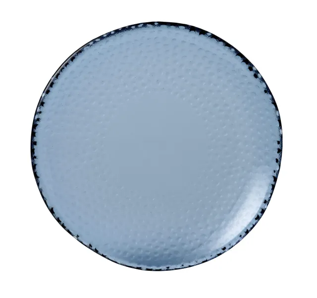 Showbar Isla Organic Glass piatto vetro 22,5 cm 6 pezzi organico