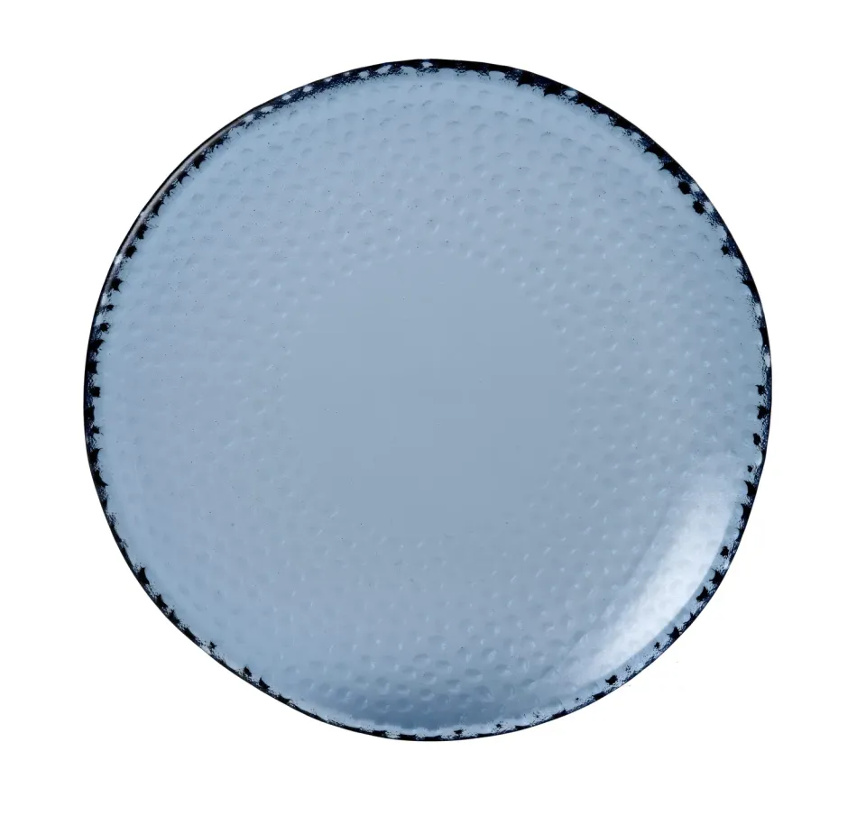 Showbar Isla Organic Glass piatto vetro 22,5 cm 6 pezzi organico