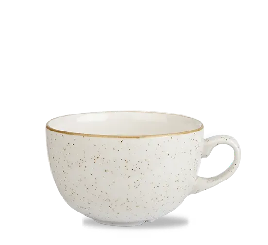 Showbar Stonecast Bianco Tazza Cappuccino 22,7cl 6 Pezzi