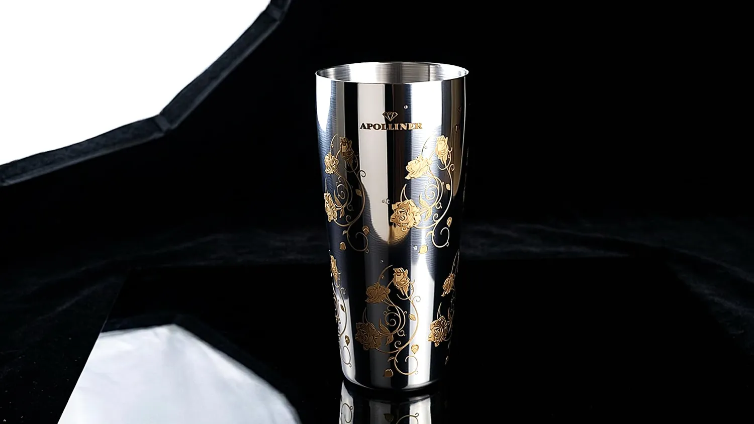 Apolliner Boston 8.0 Shaker Cocktail Acciaio 750ml