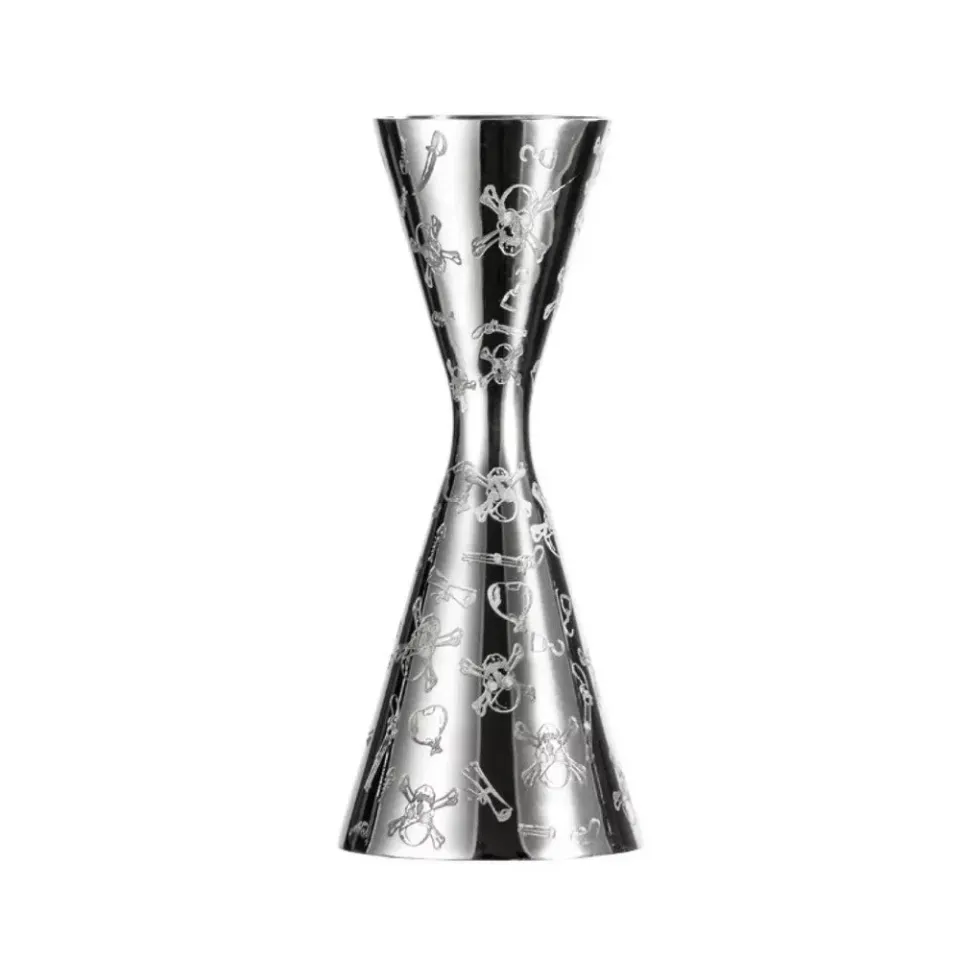 Cocktail Ceremony Mr Slim Skull jigger 30/60 ml acciaio