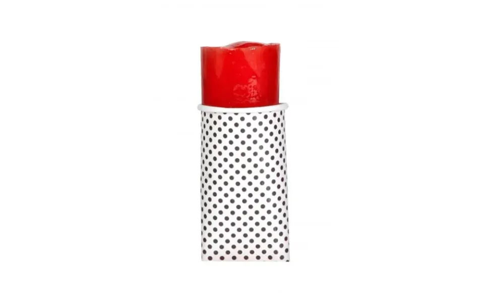 Showbar Kalippo contenitore 70 ml conf. 100 pezzi bianco pois