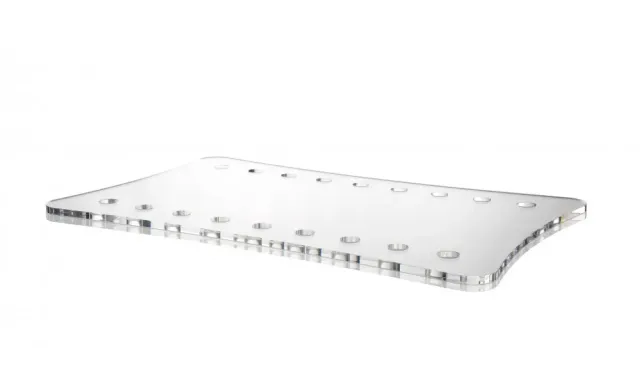 Showbar Vassoio Gastro 53x32,5 cm Acciaio Antiscivolo