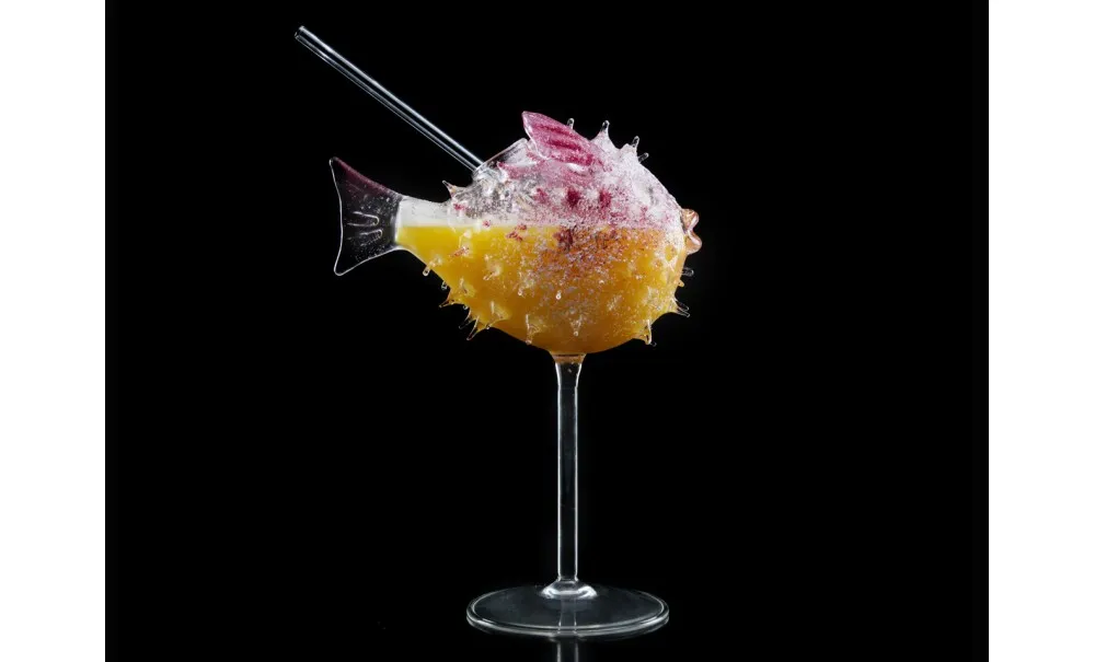 Showbar Coppa Pesce Palla bicchiere cocktail 250ml vetro