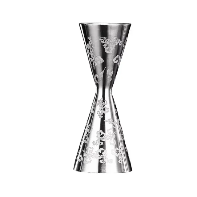 Cocktail Ceremony Mr Slim Leaves jigger 30/45ml acciaio