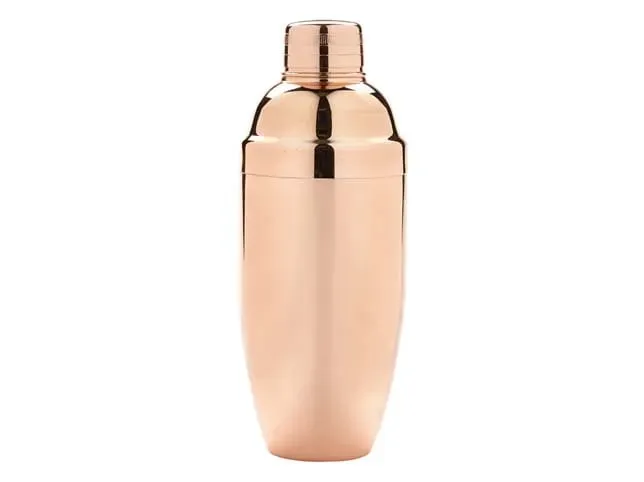 Showbar Lorraine Copper Cobbler shaker 500 ml rame acciaio